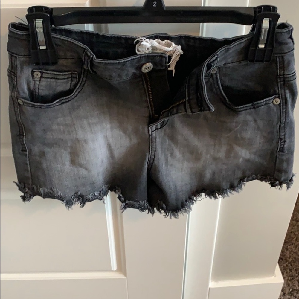 Black shorts